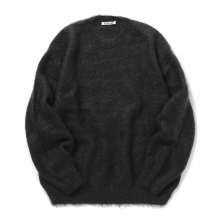 AURALEE / オーラリー | BRUSHED SUPER KID MOHAIR KNIT P/O (レディース) - Ink Black