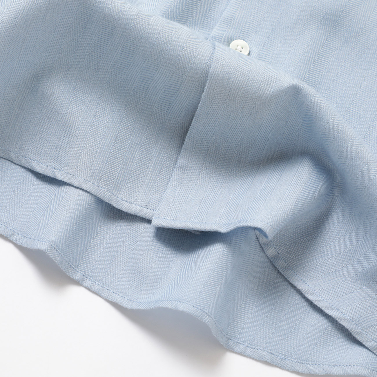 AURALEE コットンカシミヤヘリンボーンシャツ AURALEE / オーラリー | COTTON CASHMERE HERRINGBONE SHIRT (メンズ