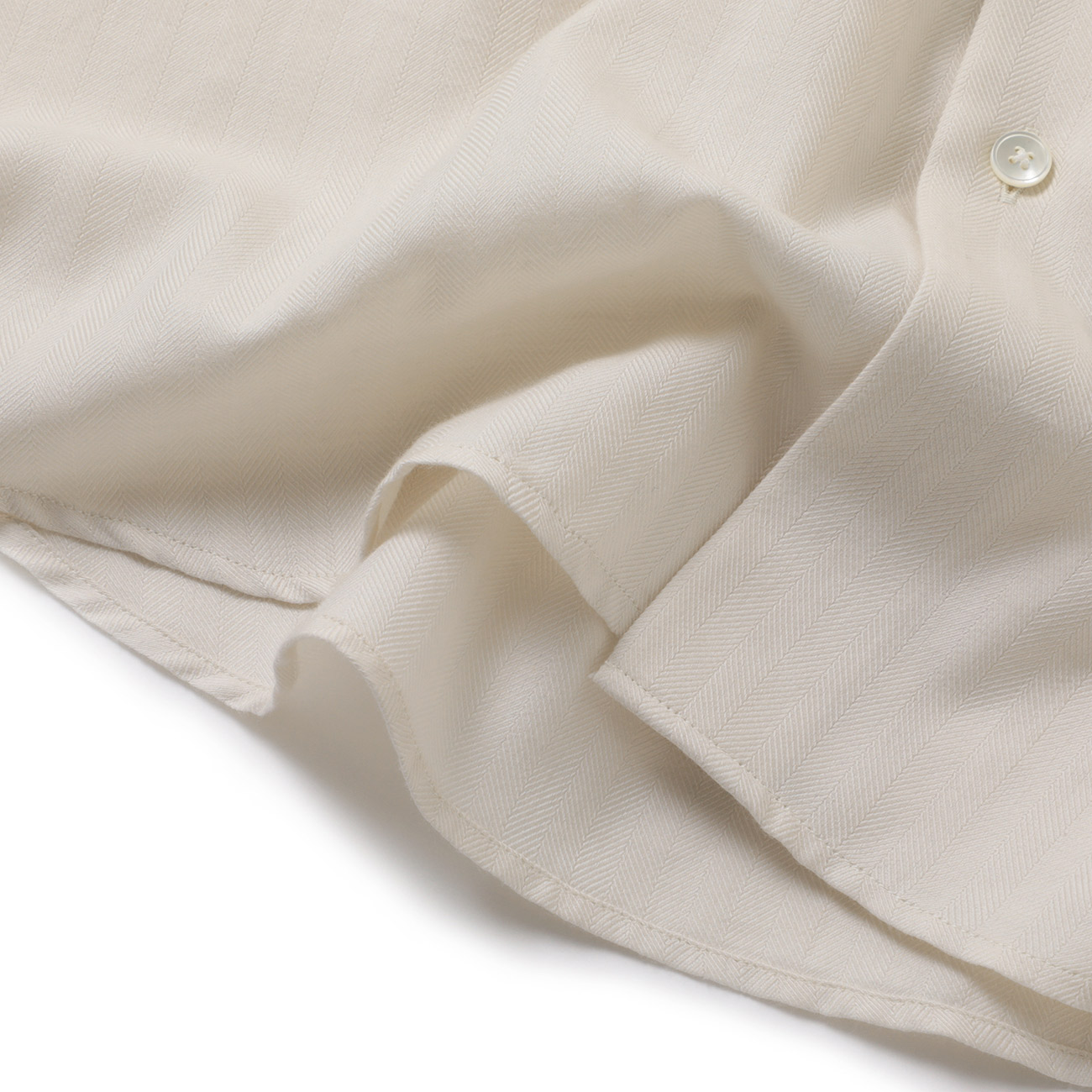 AURALEE ホワイトカシミヤ ヘリンボーン AURALEE ホワイトカシミヤ ヘリンボーン