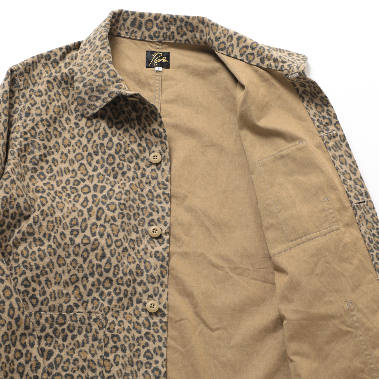 Needles / ニードルズ | Coverall - Brushed Sateen - Leopard | 通販