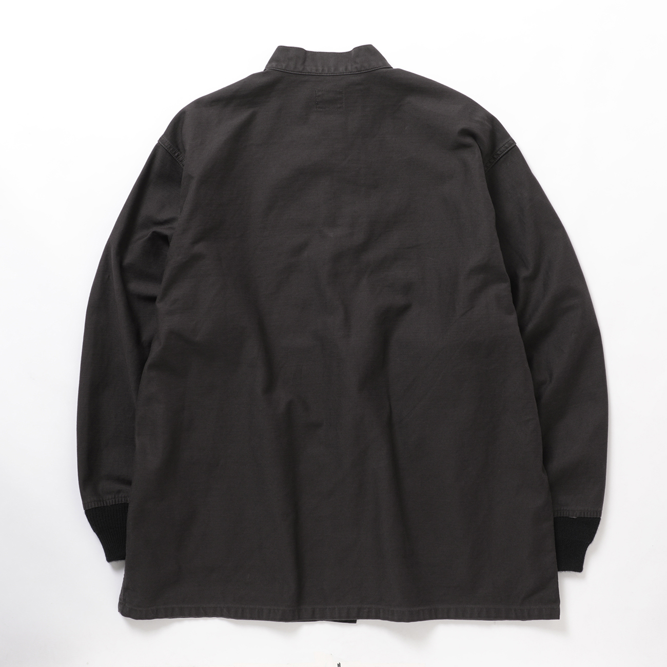 Needles / ニードルズ | Army Shirt - Reversed Sateen - Black | 通販