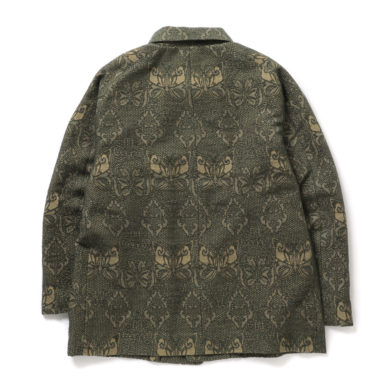 ジャケット・アウター Needles Stand Collar Oriental Coverall Needles × Nepenthes Needles Linen Paisley Oriental Button