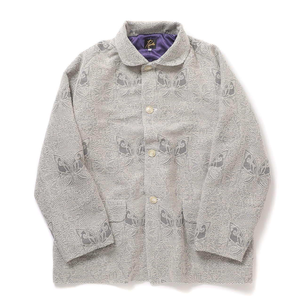Needles / ニードルズ | Stand Collar Jacket - Papillon Jacquard