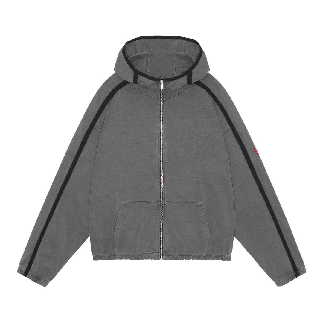 C.E / シーイー | OVERDYE TAPED LIGHT ZIP HOODY - Charcoal | 通販 - 正規取扱店 |  COLLECT STORE / コレクトストア