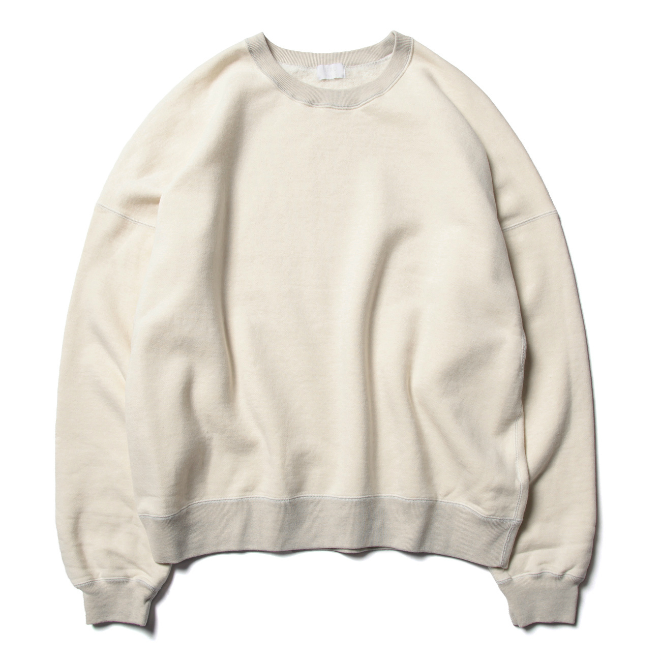 CREW NECK SWEAT - Ivory