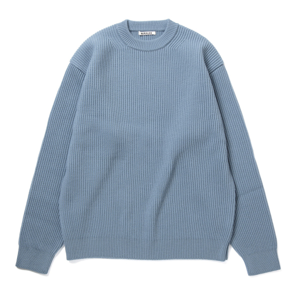 French Merino Rib Knit P/O - Light Khaki
