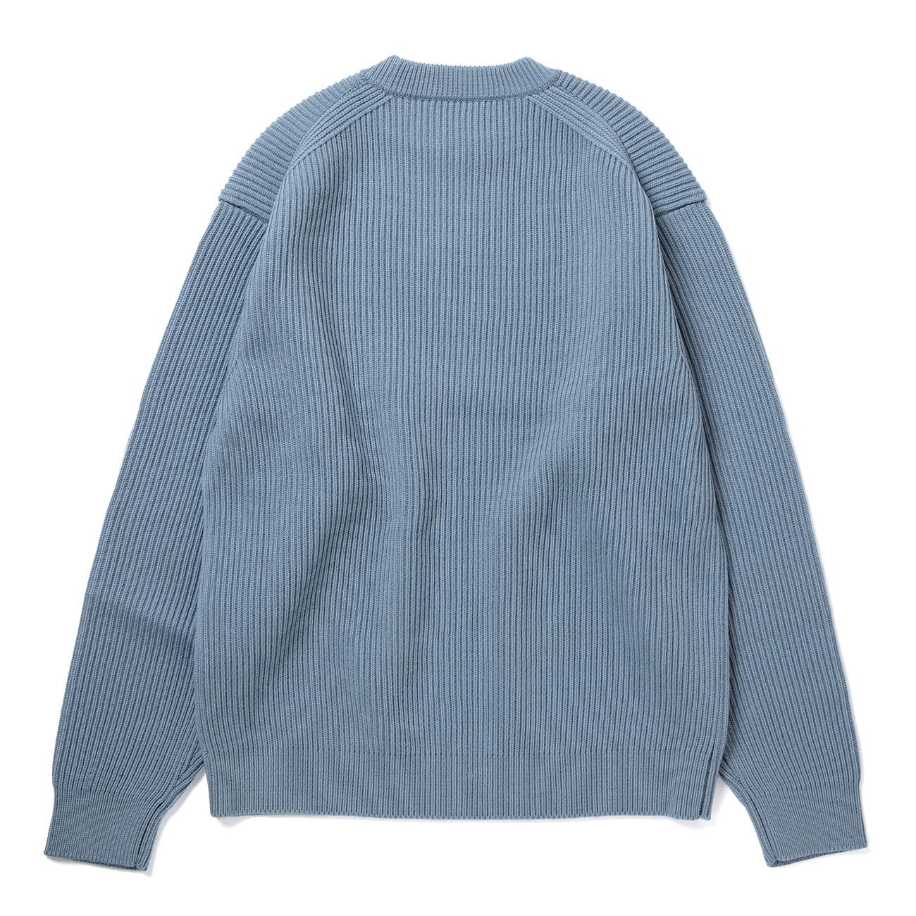 AURALEE / オーラリー | FRENCH MERINO RIB KNIT P/O (メンズ) - Light