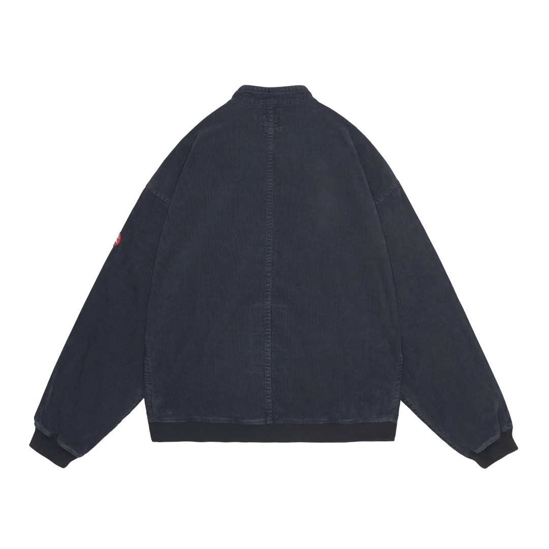 C.E / シーイー | OVERDYE CORD BUTTON JACKET - Charcoal | 通販