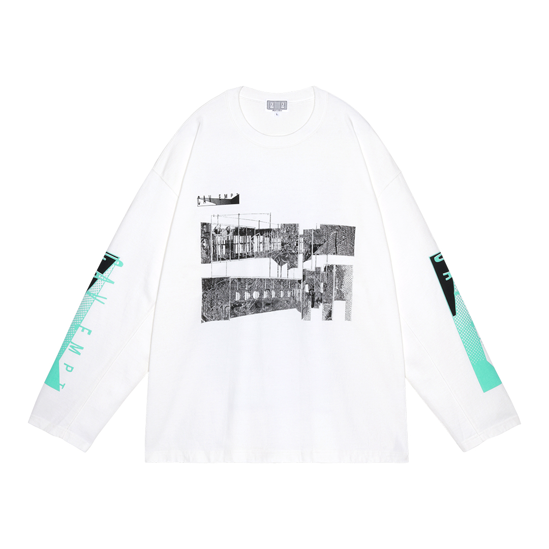 C.E / シーイー | PERFORMERAMA HEAVY LONG SLEEVE T - White | 通販