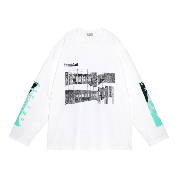 C.E / シーイー | PERFORMERAMA HEAVY LONG SLEEVE T - White | 通販