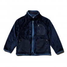 Porter Classic / ポータークラシック | BABY FLEECE JACKET - Navy