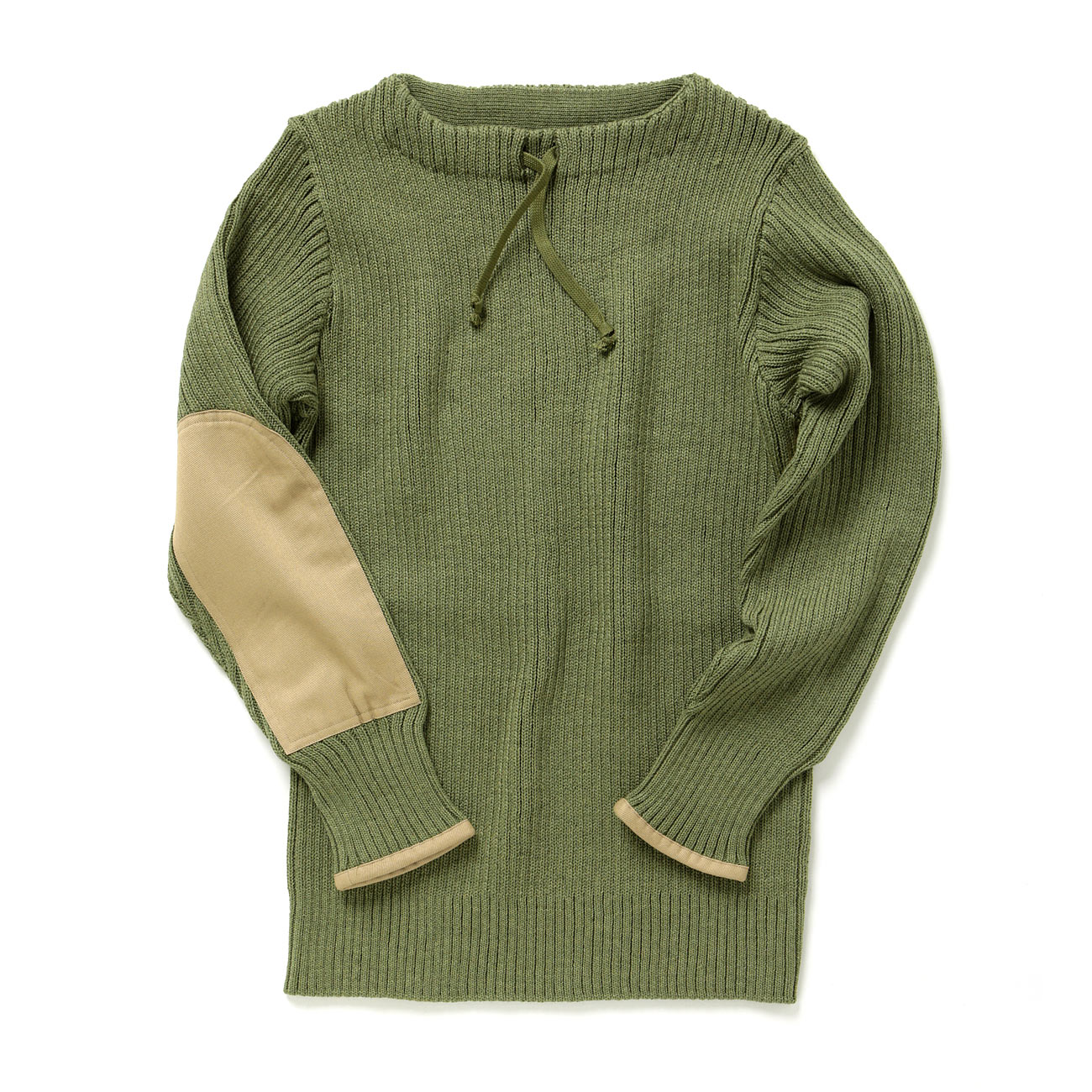 Everest Sweater - Khaki × Beige