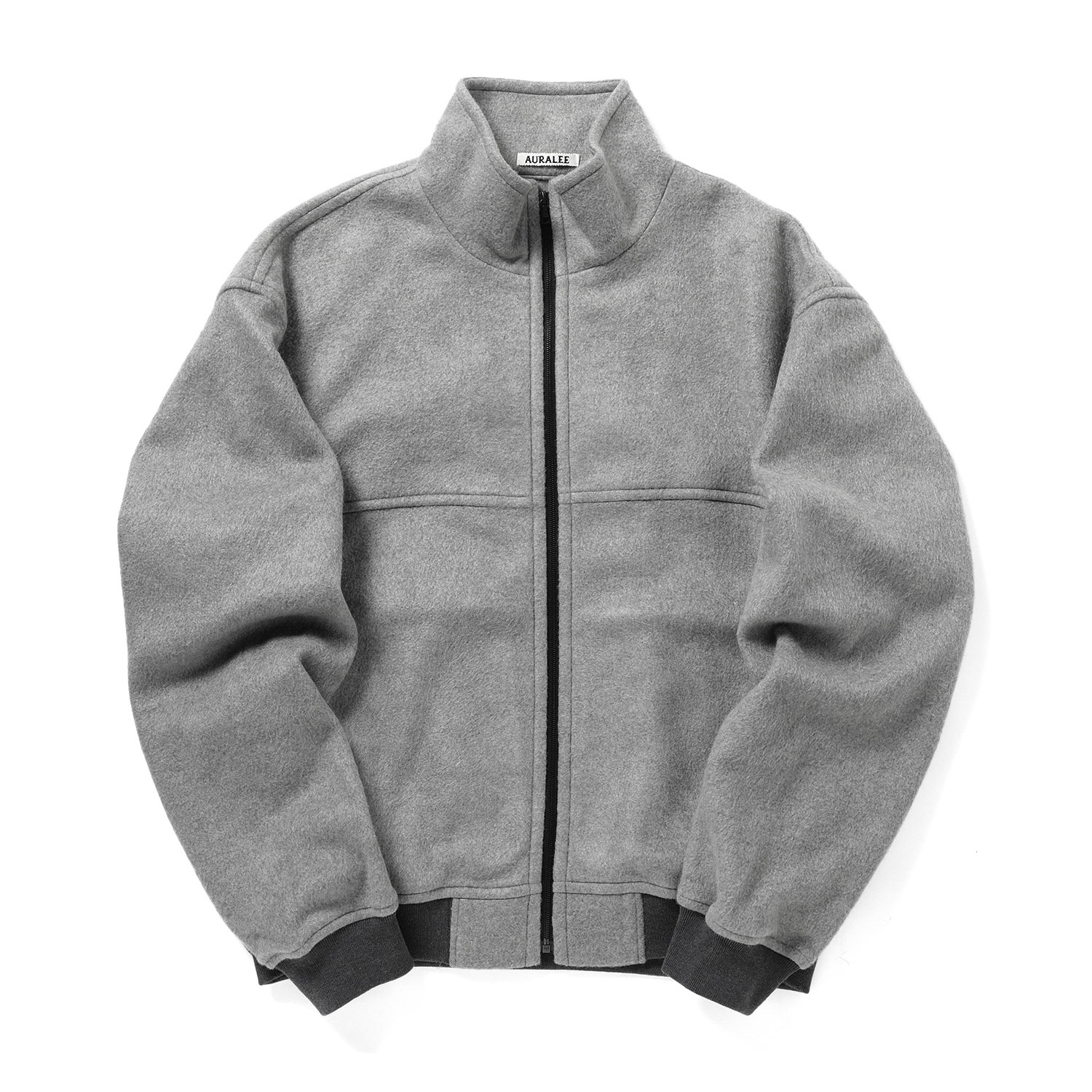 AURALEE / オーラリー | PURE SILK COMFORT FLEECE ZIP BLOUSON