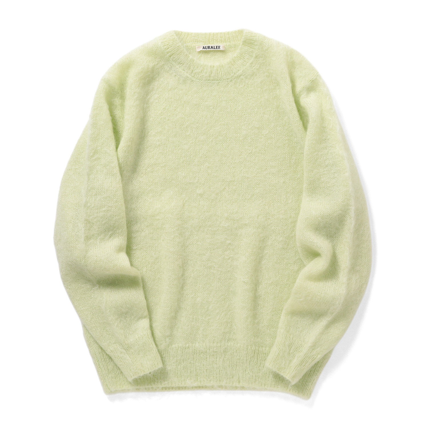 AURALEE / オーラリー | BRUSHED SUPER KID MOHAIR KNIT P/O (メンズ