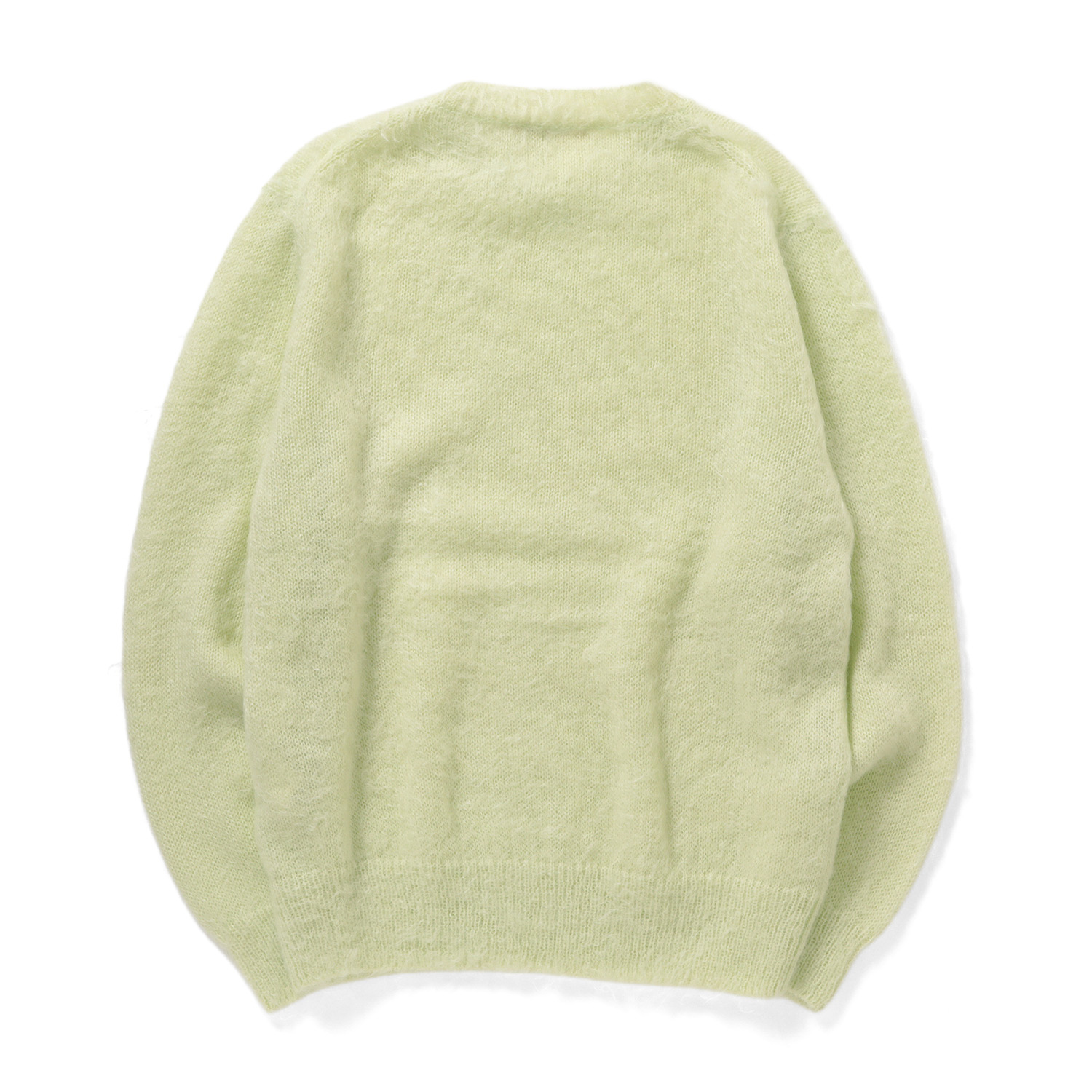 AURALEE / オーラリー | BRUSHED SUPER KID MOHAIR KNIT P/O (メンズ