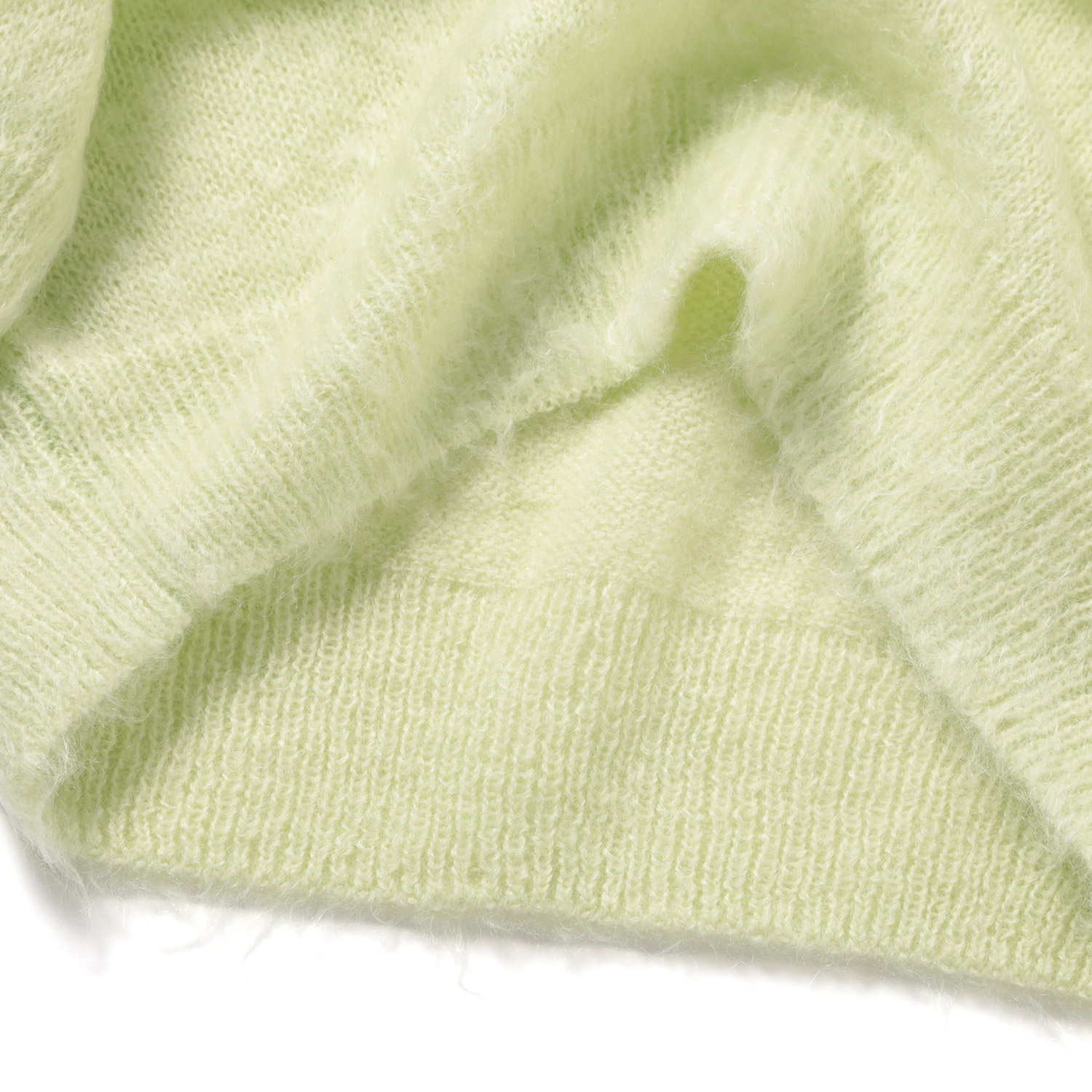 AURALEE / オーラリー | BRUSHED SUPER KID MOHAIR KNIT P/O (メンズ