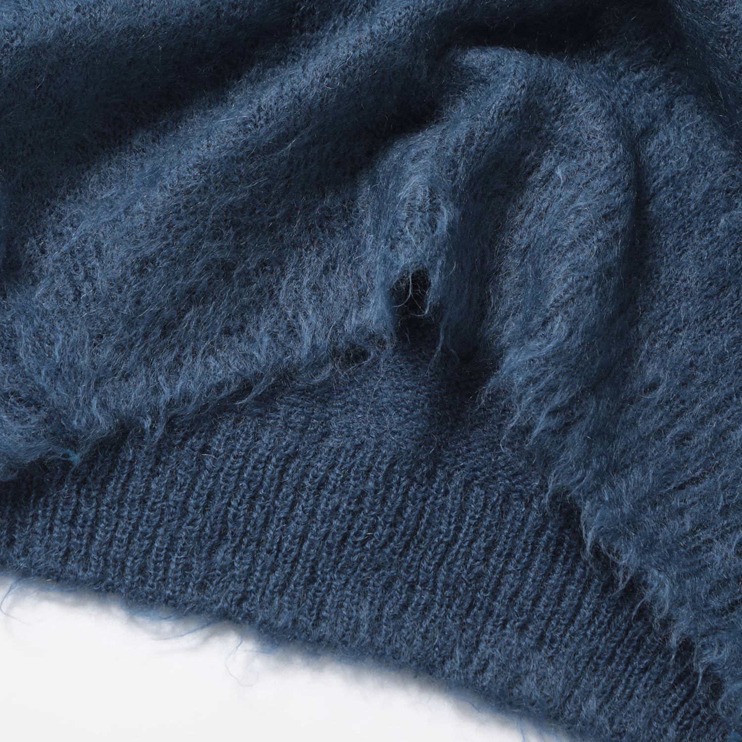 AURALEE / オーラリー | BRUSHED SUPER KID MOHAIR KNIT POLO (メンズ