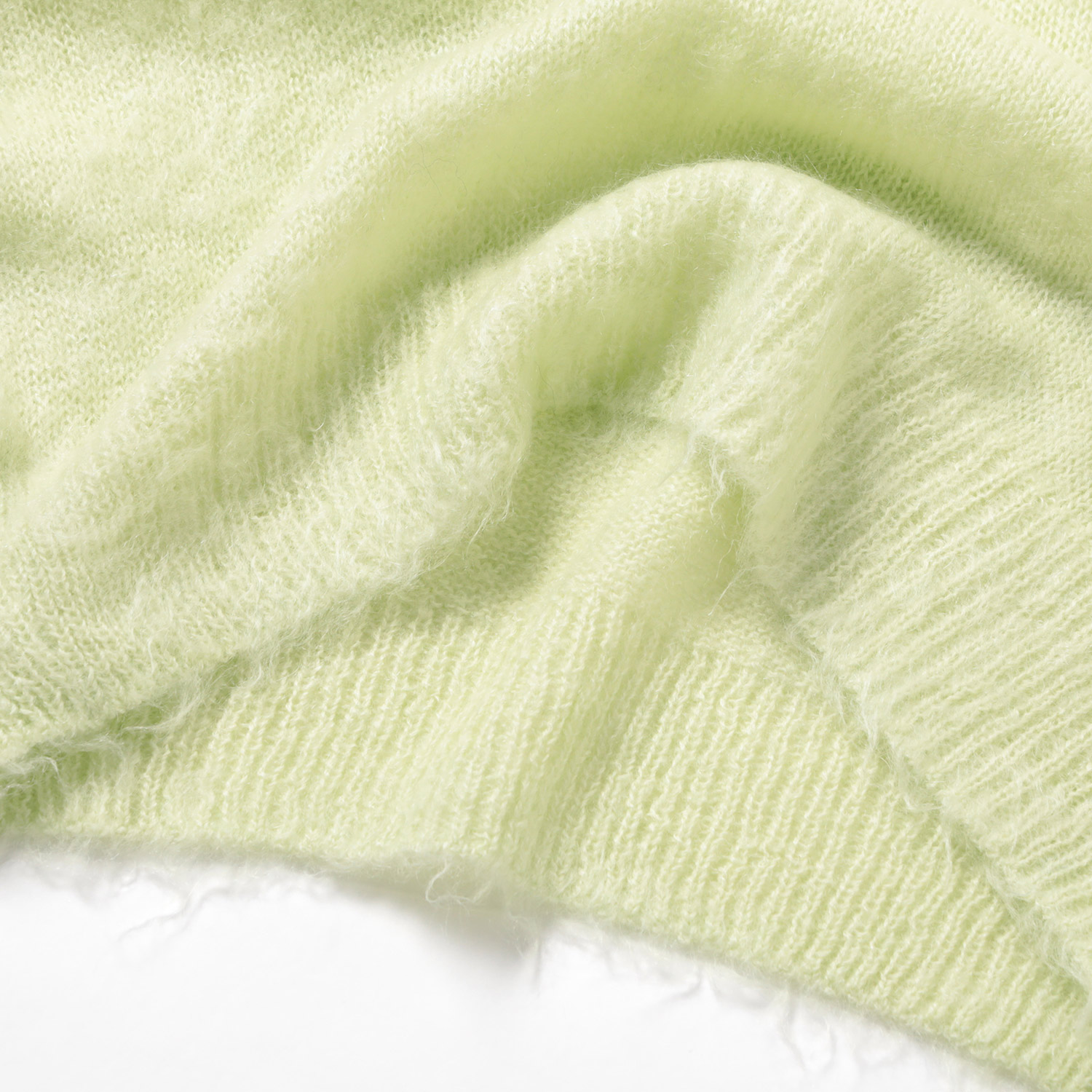 AURALEE / オーラリー | BRUSHED SUPER KID MOHAIR KNIT POLO (メンズ