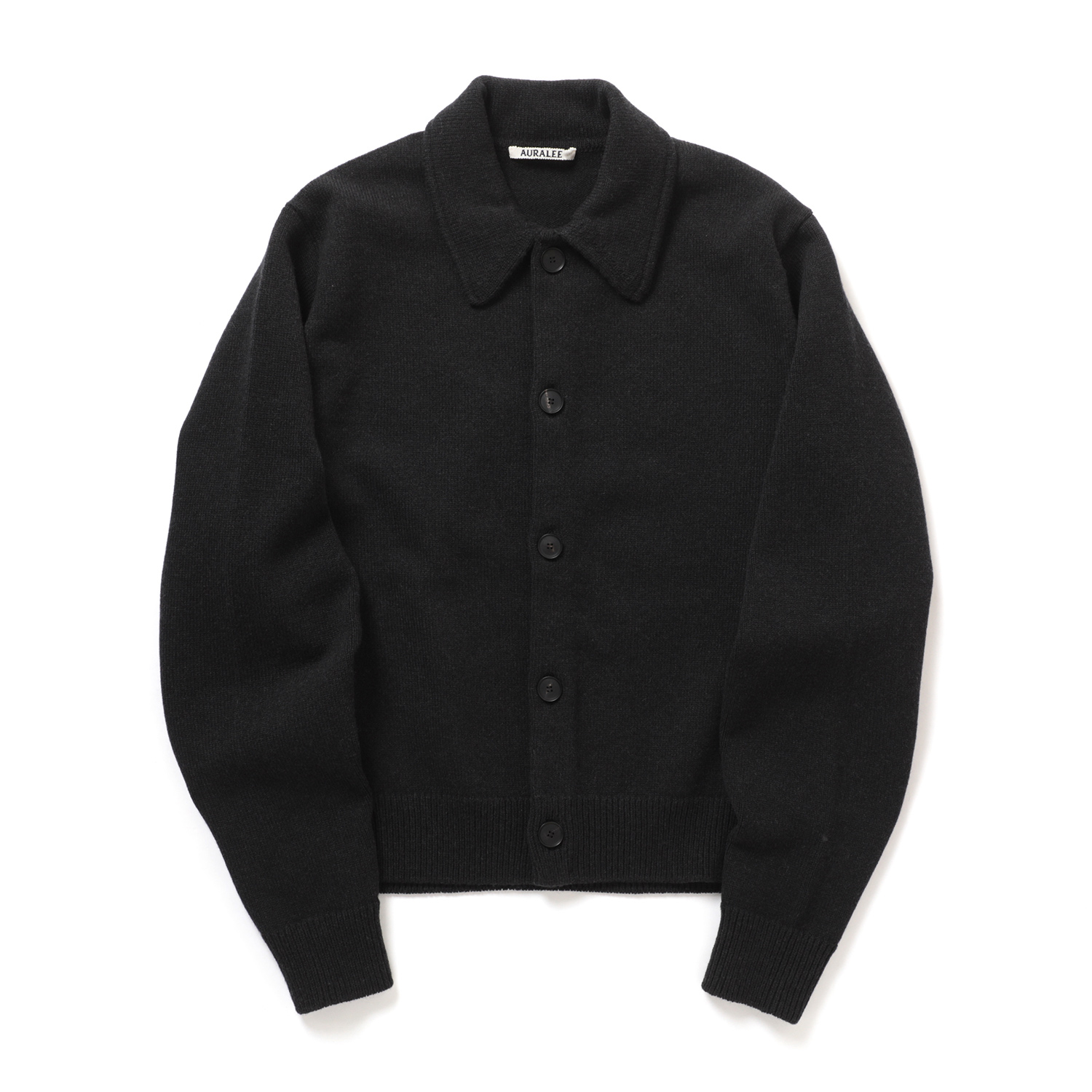 AURALEE / オーラリー | SUPER FINE WOOL KNIT SHIRT CARDIGAN (メンズ
