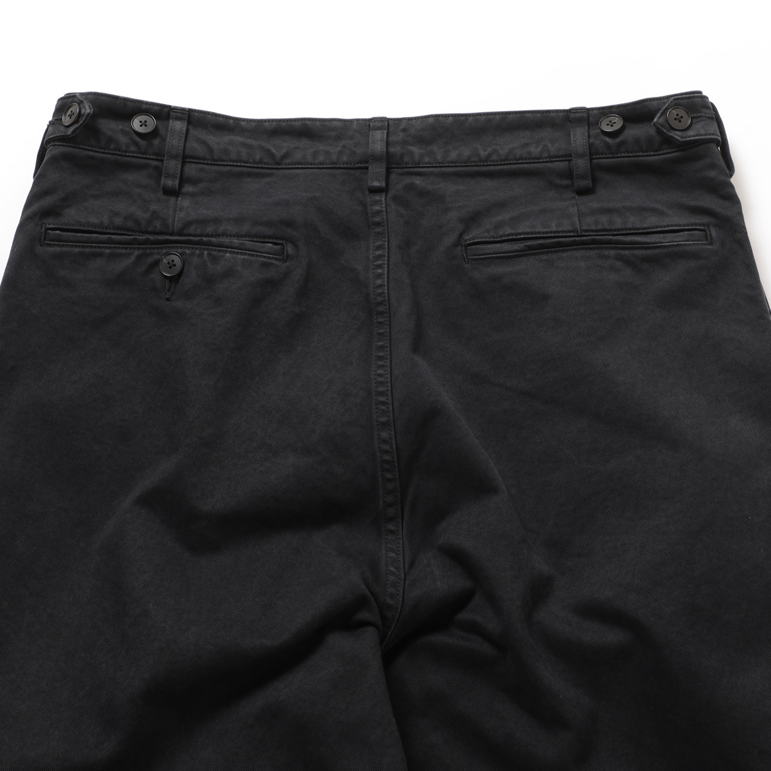 AURALEE / オーラリー | GARMENT-DYED FINX CHINO ONE-TUCK WIDE PANTS