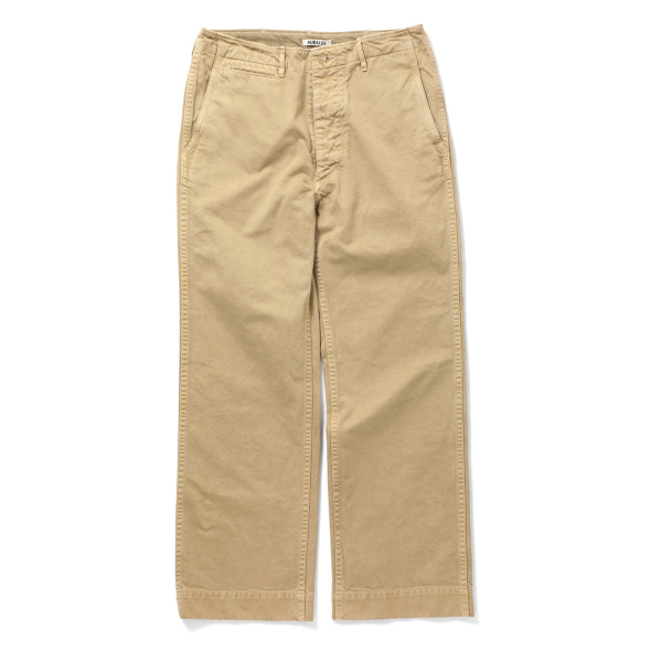 AURALEE / オーラリー | GARMENT-DYED FINX CHINO PANTS (メンズ