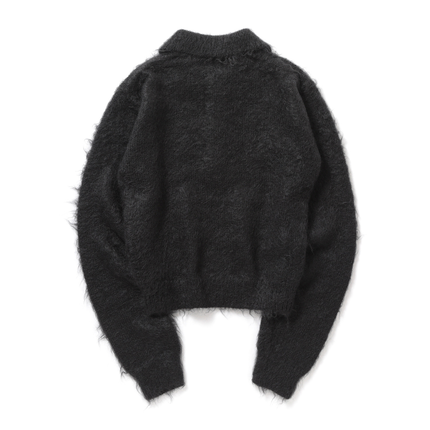 AURALEE / オーラリー | BRUSHED SUPER KID MOHAIR KNIT POLO