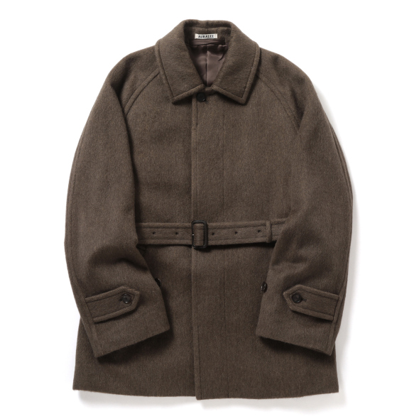 AURALEE / オーラリー | HAIRY WOOL MOHAIR CHAMBRAY SOUTIEN COLLAR AURALEE / オーラリー | HAIRY WOOL MOHAIR CHAMBRAY SOUTIEN COLLAR