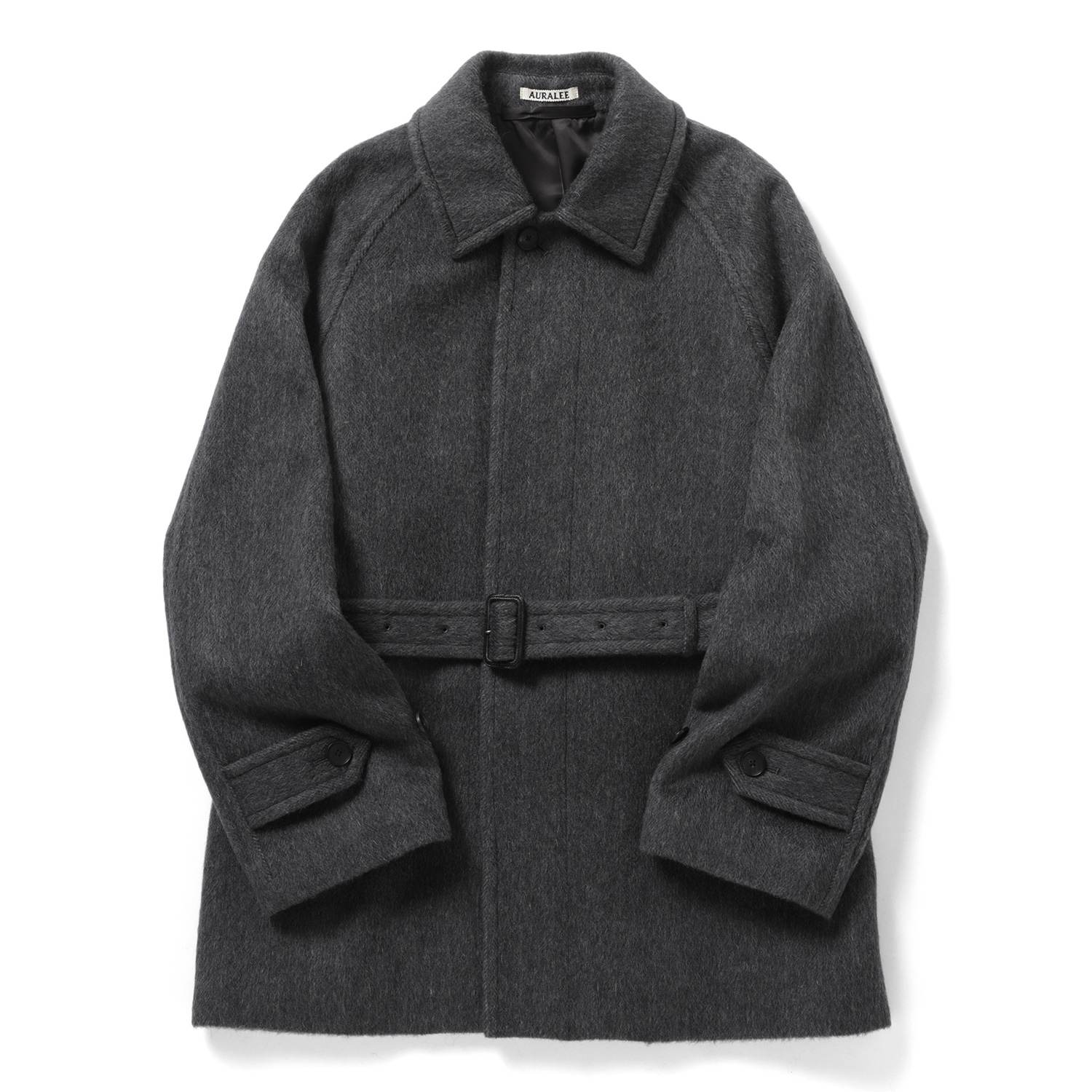 AURALEE / オーラリー | HAIRY WOOL MOHAIR CHAMBRAY SOUTIEN COLLAR AURALEE / オーラリー | HAIRY WOOL MOHAIR CHAMBRAY SOUTIEN COLLAR