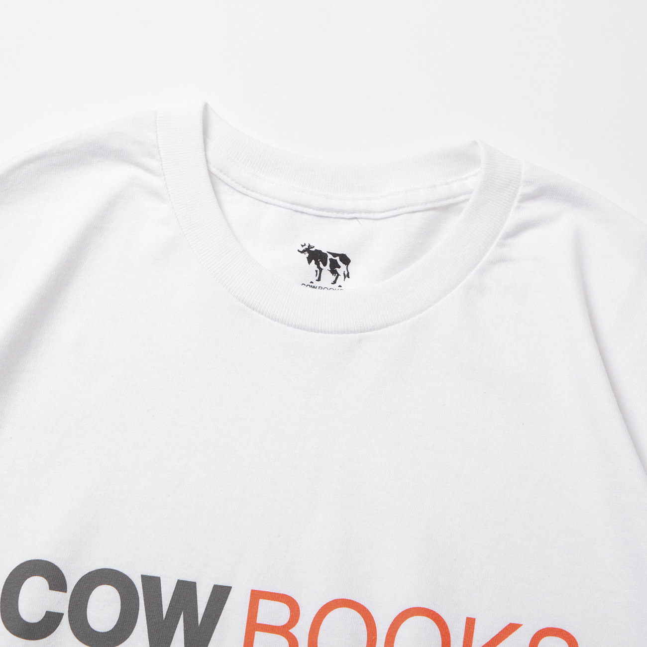 COW BOOKS / カウブックス | COWBOOKS T-shirt (1st Logo) - White 