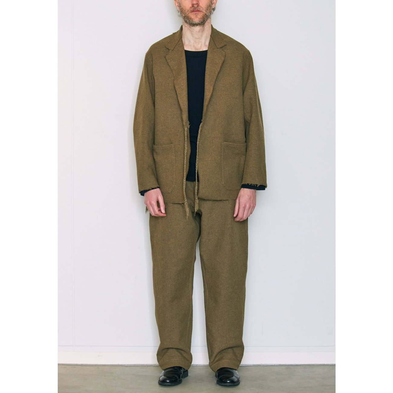 COMOLI / コモリ | ウールコットン ジャケット - Khaki | 通販 COMOLI / コモリ | ウールコットン ジャケット - Khaki | 通販