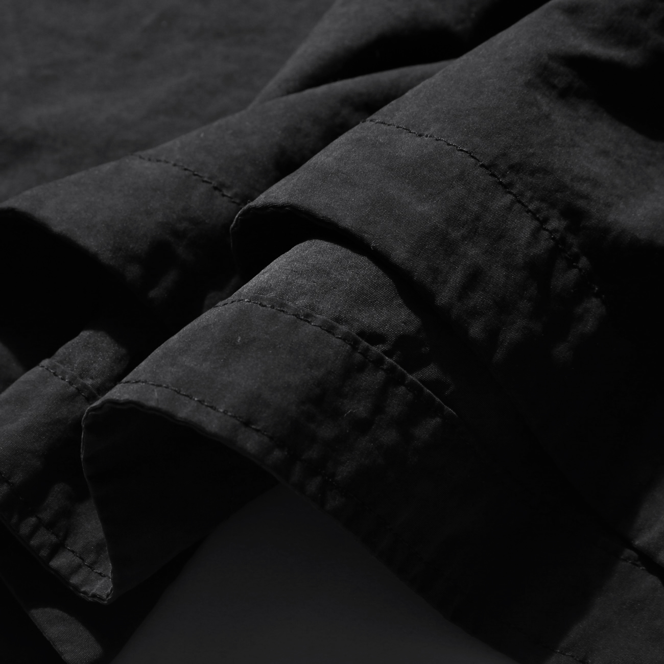 ジャケット・アウター Porter Classic  WEATHER SWING COAT Black Porter Classic / ポータークラシック | WEATHER SWING COAT