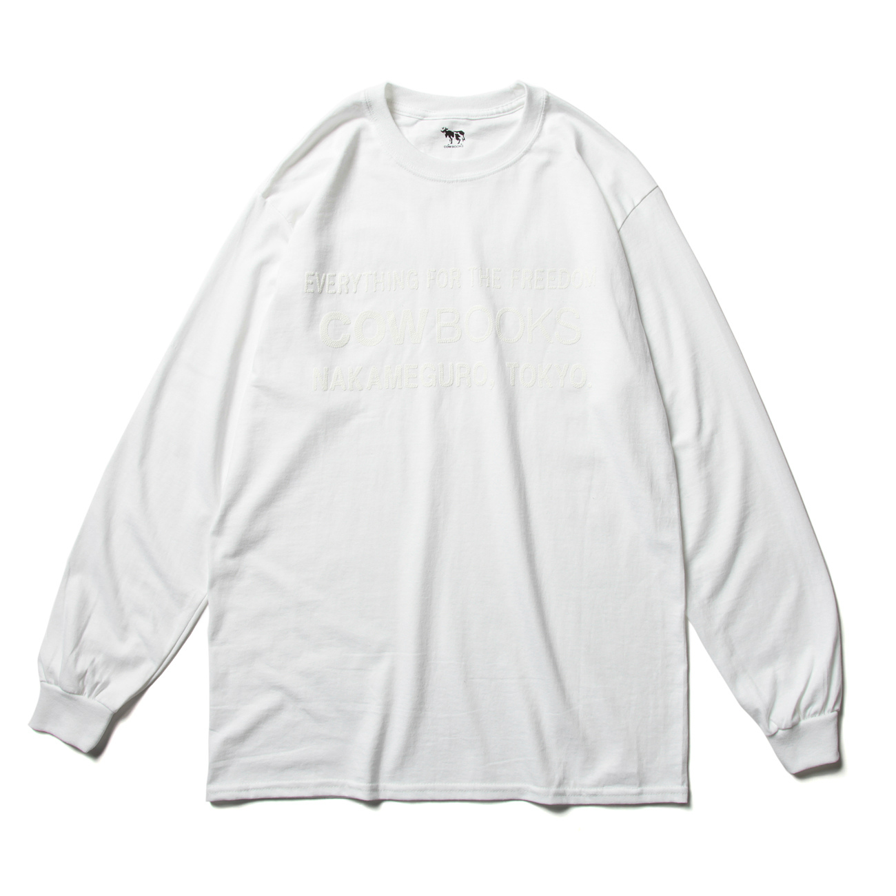 COW BOOKS / カウブックス | Book Vendor Long Sleeve - White