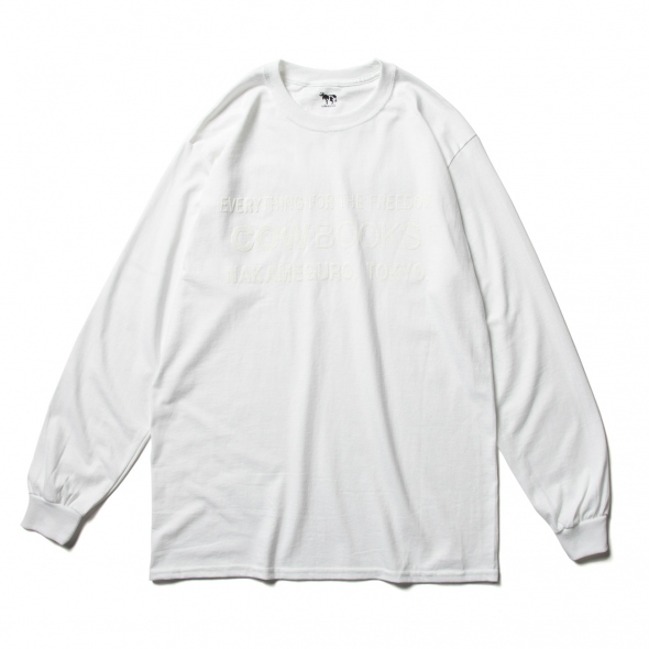 その他 COWBOOKS COW BOOKS / Book Vendor Pocket T-shirt-White×Pink – redtriangle
