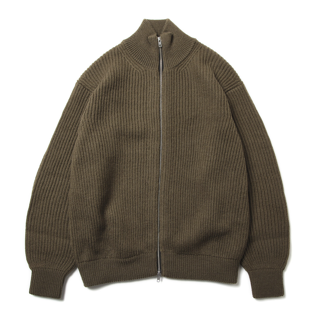 INSCRIRE / アンスクリア | Drivers Knit - Khaki | 通販 - 正規取扱店