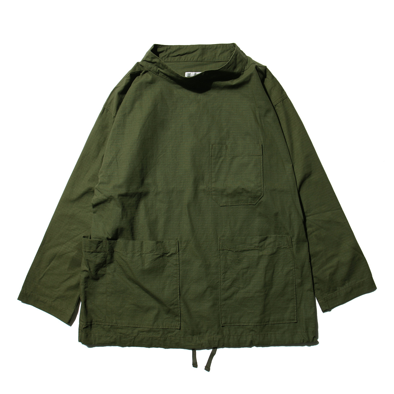 ENGINEERED GARMENTS | EG Workaday Smock Popover - Ripstop - Olive