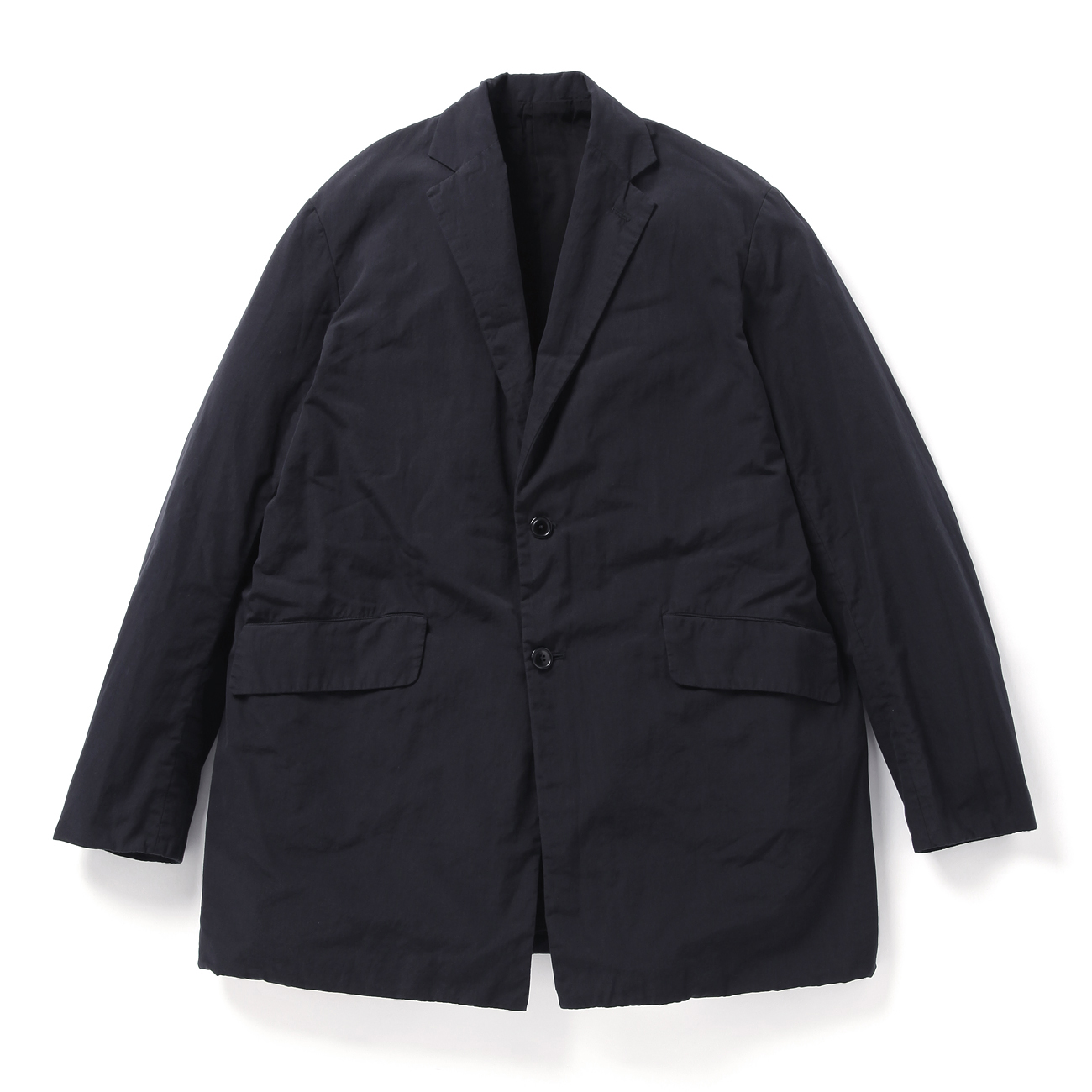 COMOLI 製品染 ジャケット BLACK 23AW コモリ-