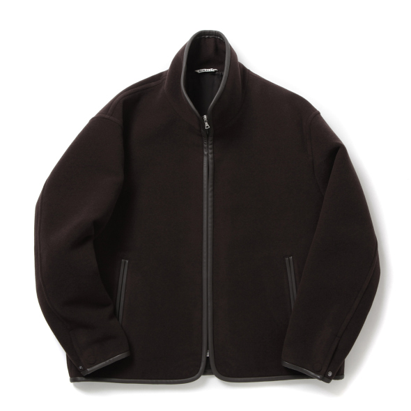 AURALEE / オーラリー | DOUBLE CLOTH HEAVY WOOL PILE ZIP BLOUSON (メンズ) - Dark  Brown | 通販 - 正規取扱店 | COLLECT STORE / コレクトストア