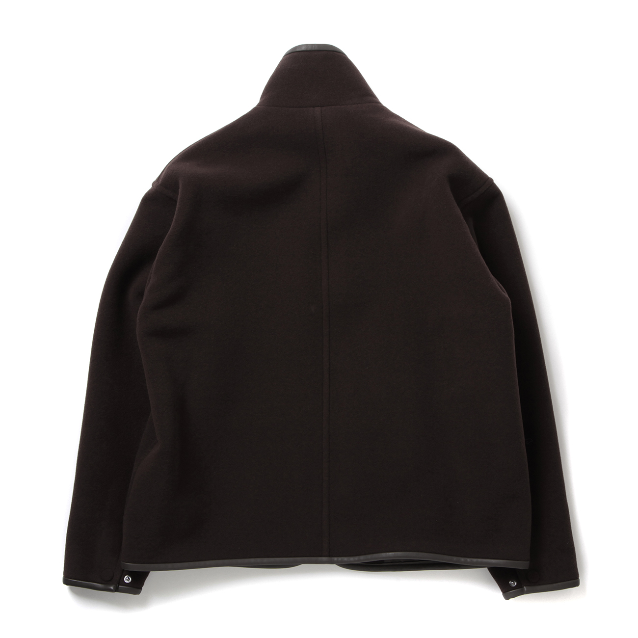 AURALEE / オーラリー | DOUBLE CLOTH HEAVY WOOL PILE ZIP