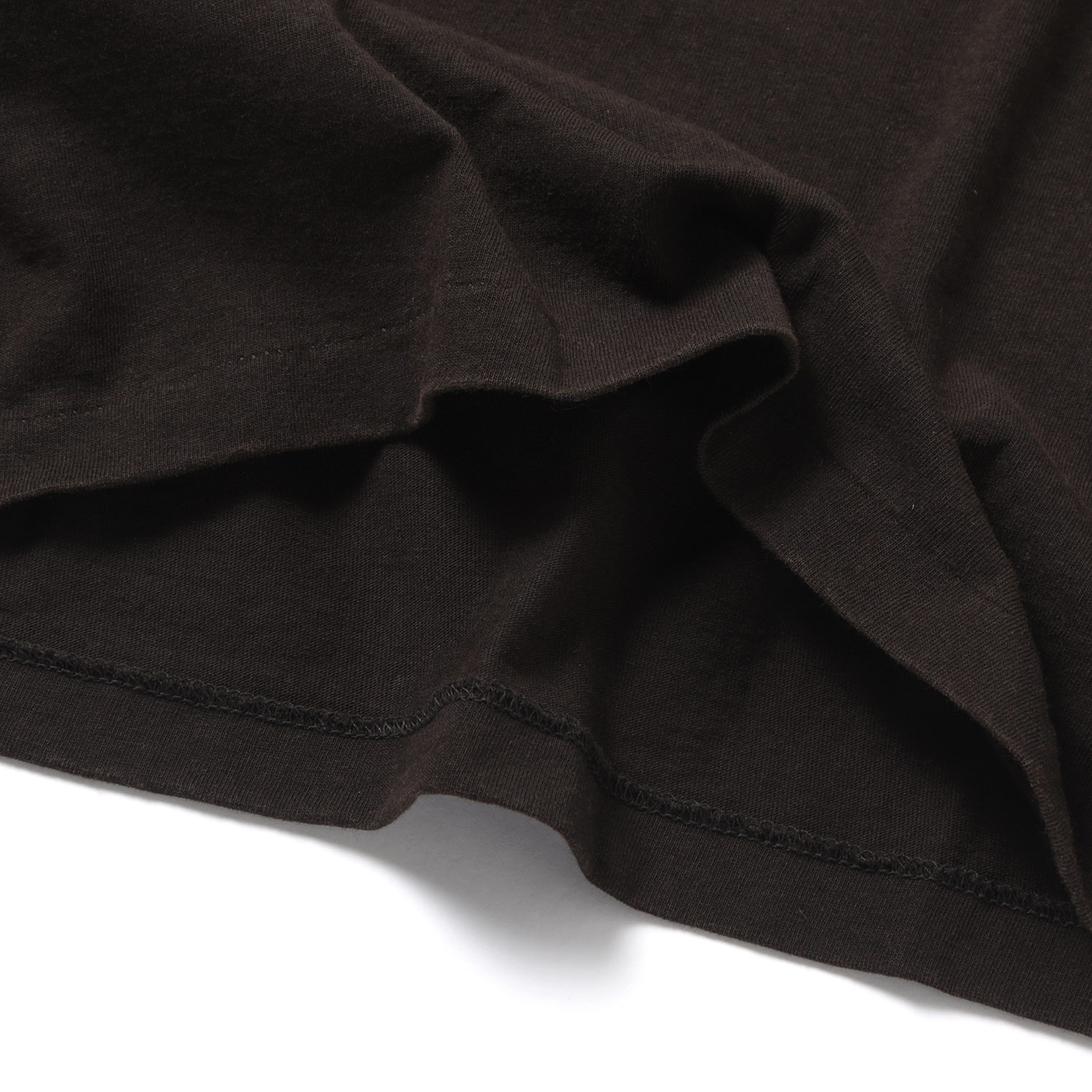 COMOLI / コモリ | コットンジャージ 長袖Tシャツ - Brown | 通販