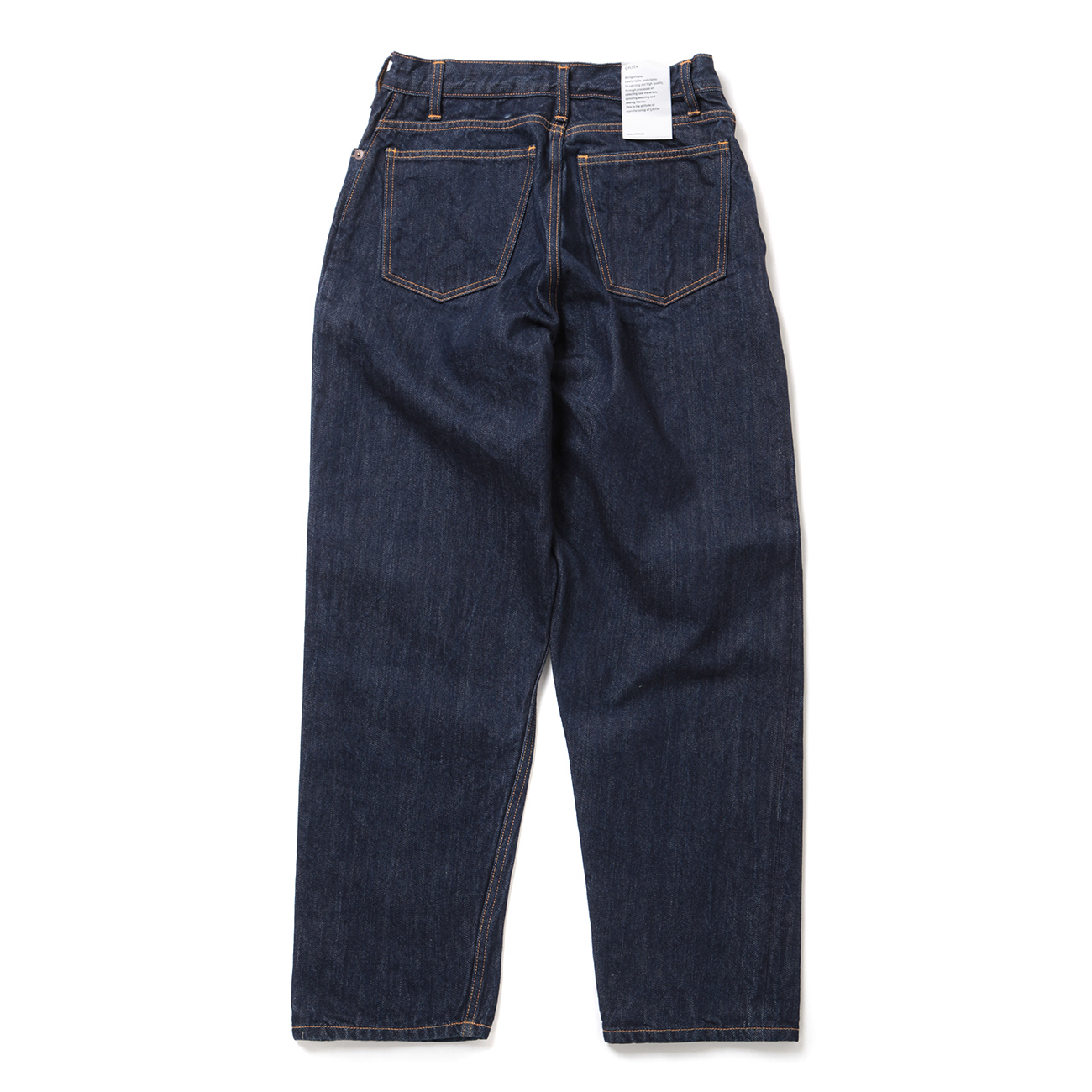 CIOTA / シオタ | Wide Tapered 5 Pocket Pants - Navy (One Wash