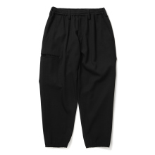 Yohji Yamamoto POUR HOMME / ヨウジ ヤマモト | REGULATION ARMY GABARDINE W RIB PIPING PANTS - Black