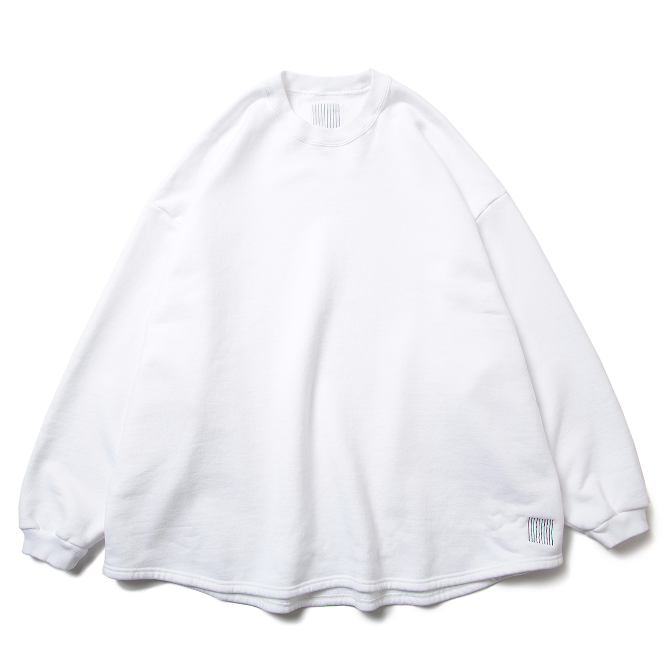 SUPER BIG SWEAT CREW - White