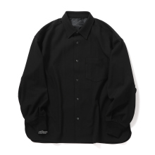 FreshService / フレッシュサービス | PRESWARM RIBBED CUFF SHIRT - Black