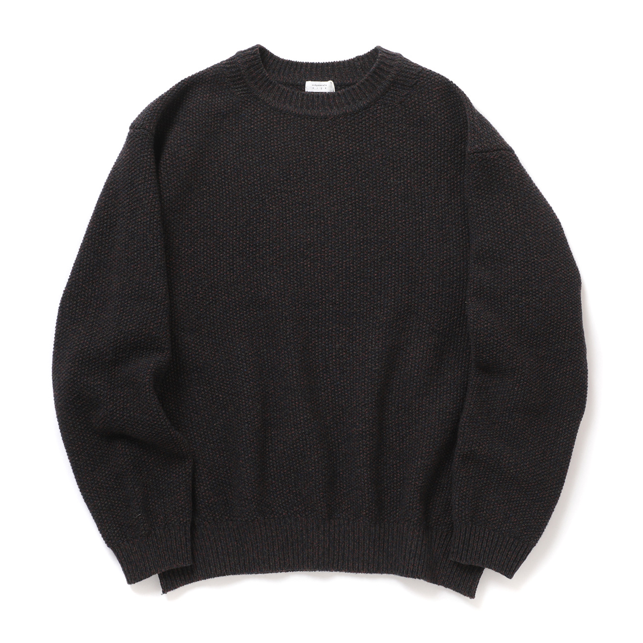 crepuscule / クレプスキュール | Wool Kanoko P/O - F Black | 通販 