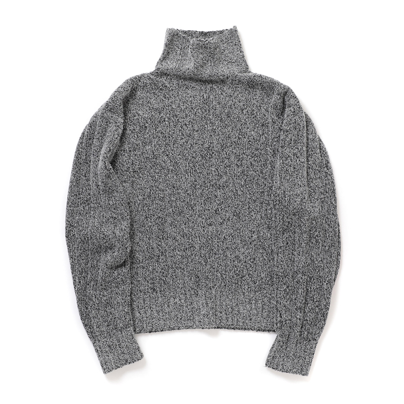 crepuscule / クレプスキュール | Funny Yarn Wide Rib T/N - Black