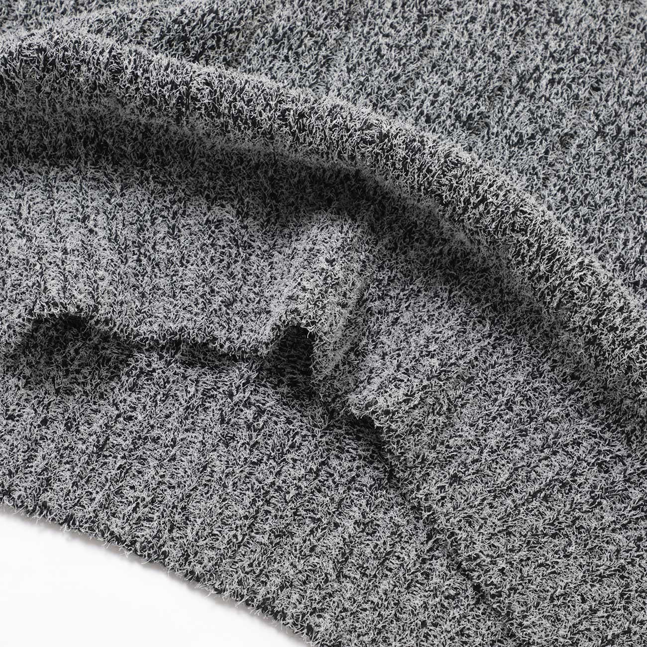 crepuscule / クレプスキュール | Funny Yarn Wide Rib T/N - Black