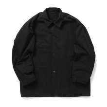 COMOLI / コモリ | ポストワークツイル ジャケット - Black