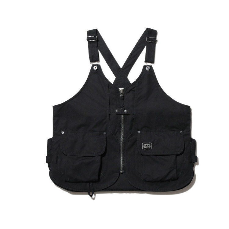 トップス Snow Peak TAKIBI Canvas Vest M Black snow peak / スノーピーク | TAKIBI Canvas Vest - Black | 通販