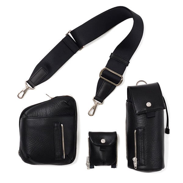 nunc NN121 Combine Shoulder ショルダーバッグ 黒 nunc / ヌンク | Combine Shoulder - Black | 通販 - 正規取扱店