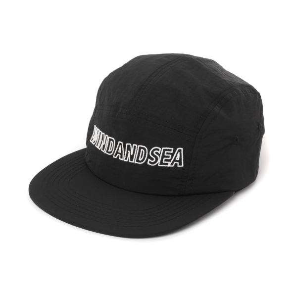 WIND AND SEA / ウィンダンシー | BIG LOGO JET CAP - Black | 通販